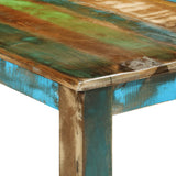 Dining Table 180x90x76 cm Solid Wood Reclaimed - 45-Degree Angle