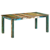 Dining Table 180x90x76 cm Solid Wood Reclaimed - Extra Image