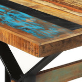 Dining Table 180x90x73 cm Solid Wood Reclaimed - 45-Degree Angle