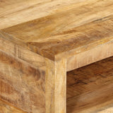 Coffee Table 80x55x30 cm Solid Wood Mango - Top-Down View