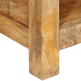 Coffee Table 80x55x30 cm Solid Wood Mango - 45-Degree Angle