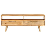 TV Cabinet 110x30x41 cm Solid Wood Mango