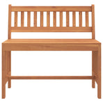 Garden Bench 80 cm Solid Wood Eucalyptus