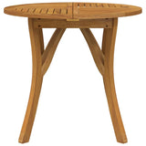 Garden Table ?85 cm Solid Wood Acacia