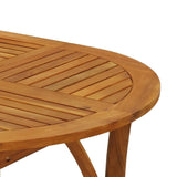 Garden Table 200x90x75 cm Solid Wood Acacia - 45-Degree Angle
