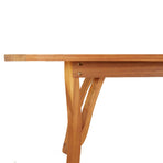 Garden Table 200x90x75 cm Solid Wood Acacia