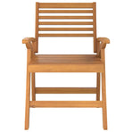 Garden Chairs 2 pcs 58x58x87 cm Solid Wood Acacia