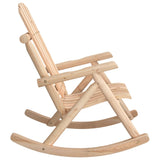 Garden Rocking Chair 69x96x101 cm Solid Wood Spruce - Top-Down View