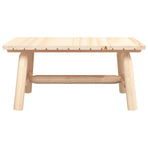 Coffee Table 90x50x41 cm Solid Wood Spruce
