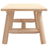 Coffee Table 90x50x41 cm Solid Wood Spruce