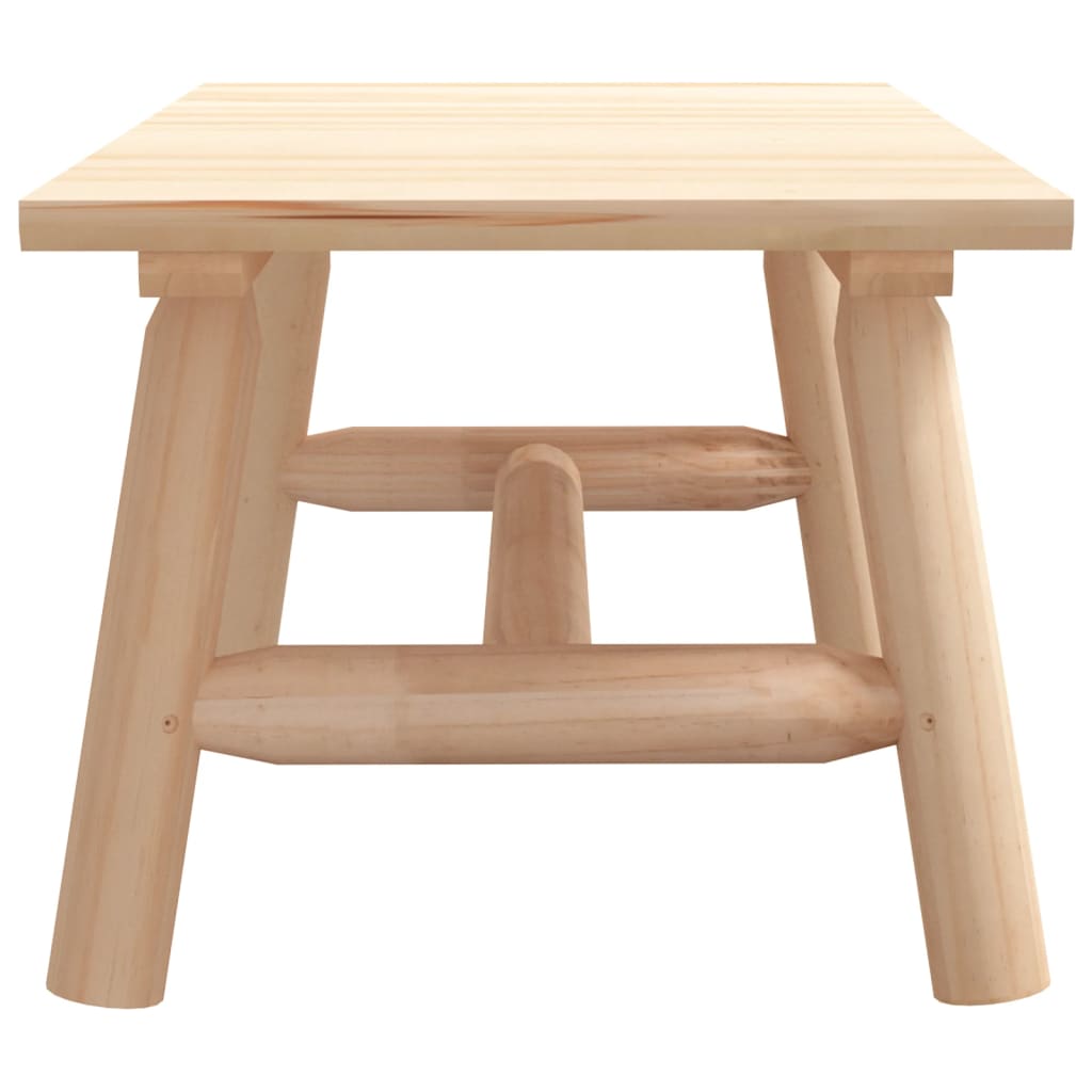 Coffee Table 90x50x41 cm Solid Wood Spruce