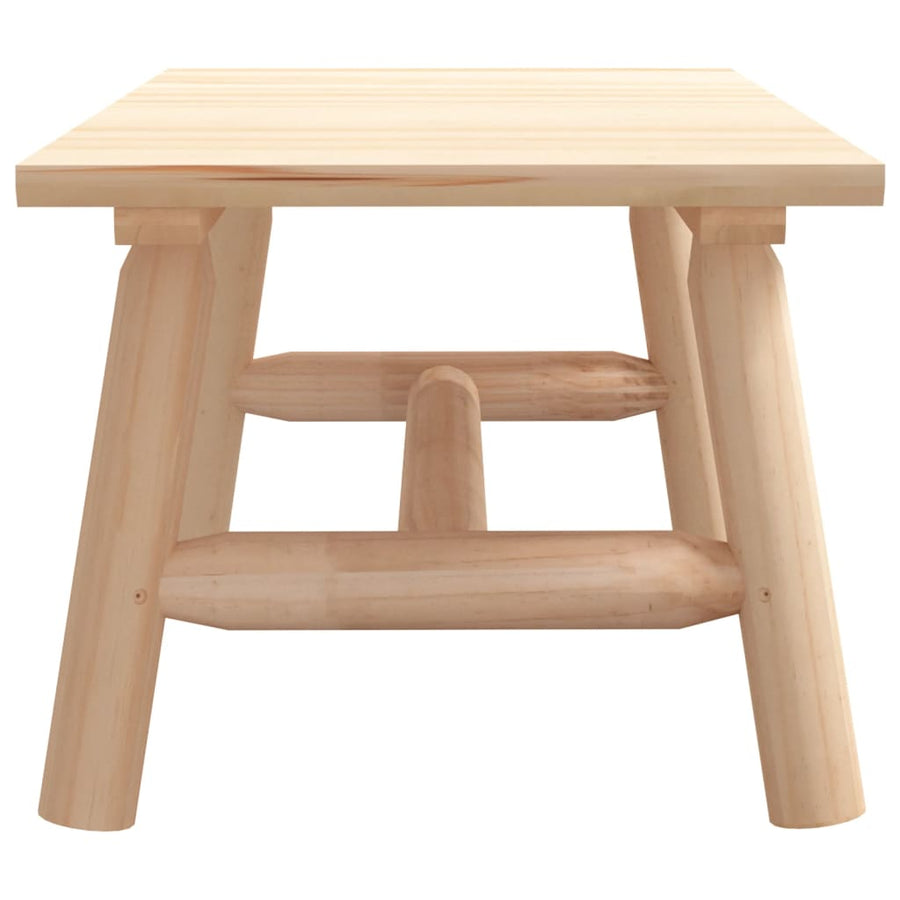 Coffee Table 90x50x41 cm Solid Wood Spruce