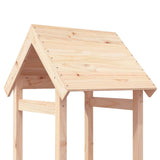 Play Tower 53x46.5x194 cm Solid Wood Pine - Rear View