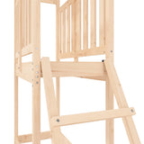 Outdoor Playset 53x110x214 cm Solid Wood Pine - Close-Up Angle