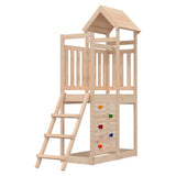 Outdoor Playset 52.5X110.5X214 Cm Solid Wood Pine