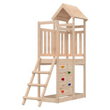 Outdoor Playset 52.5X110.5X214 Cm Solid Wood Pine
