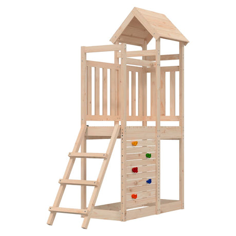 Outdoor Playset 52.5X110.5X214 Cm Solid Wood Pine