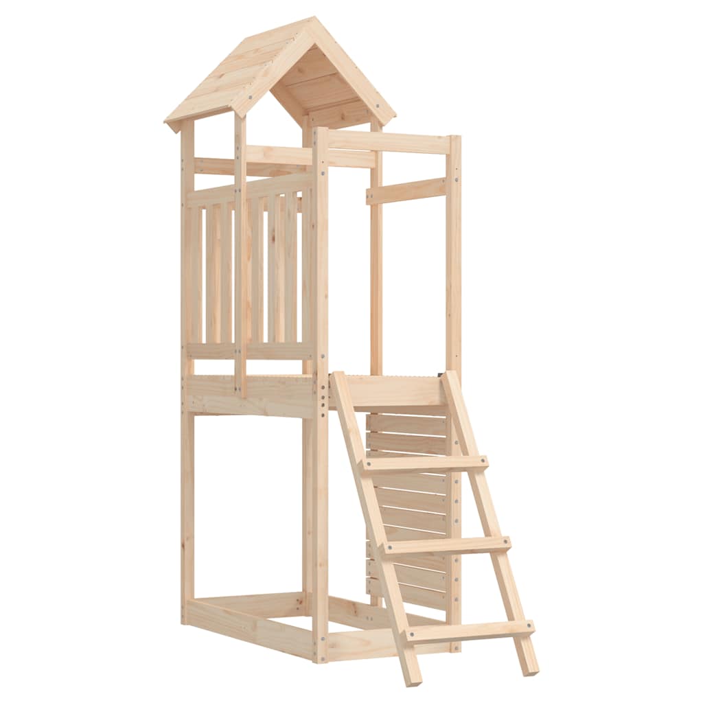 Outdoor Playset 52.5X110.5X214 Cm Solid Wood Pine