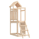 Outdoor Playset 52.5x110.5x214 cm Solid Wood Pine - Side View