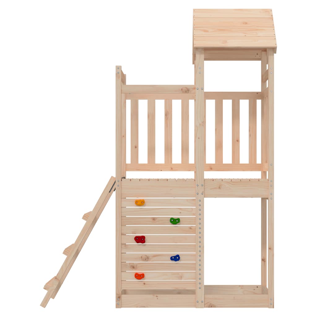 Outdoor Playset 52.5X110.5X214 Cm Solid Wood Pine