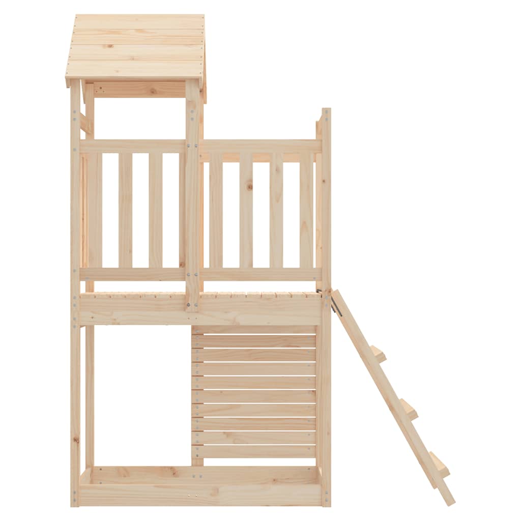 Outdoor Playset 52.5X110.5X214 Cm Solid Wood Pine