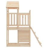 Outdoor Playset 52.5x110.5x214 cm Solid Wood Pine - 45-Degree Angle