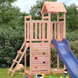Outdoor Playset 52.5X110.5X214 Cm Solid Wood Douglas - Front View