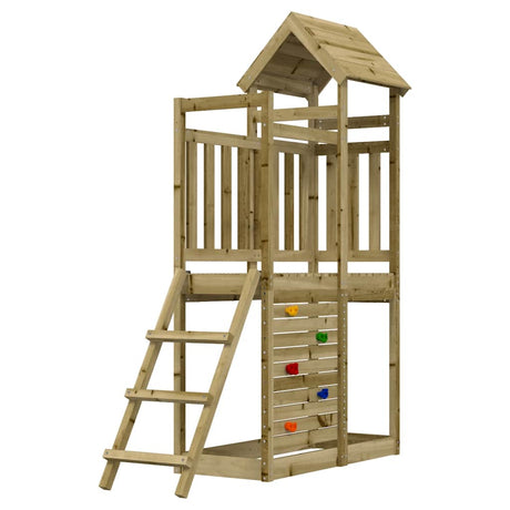 Outdoor Playset 52.5X110.5X214 Cm Impregnated Wood Pine