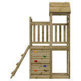 Outdoor Playset 52.5X110.5X214 Cm Impregnated Wood Pine
