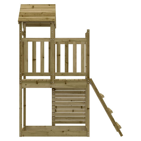 Outdoor Playset 52.5X110.5X214 Cm Impregnated Wood Pine