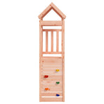 Play Tower with Rockwall 53x110,5x214 cm Solid Wood Douglas
