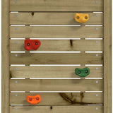 Play Tower with Rockwall 53x110.5x214 cm Impregnated Wood Pine - Rear View