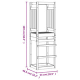 Play Tower 53x46.5x169 cm Impregnated Wood Pine