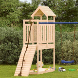 Play Tower 52.5x110.5x214 cm Solid Wood Pine - Front View