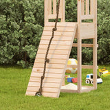 Play Climbing Wall with Rope 44.5x5x108 cm Solid Wood Pine