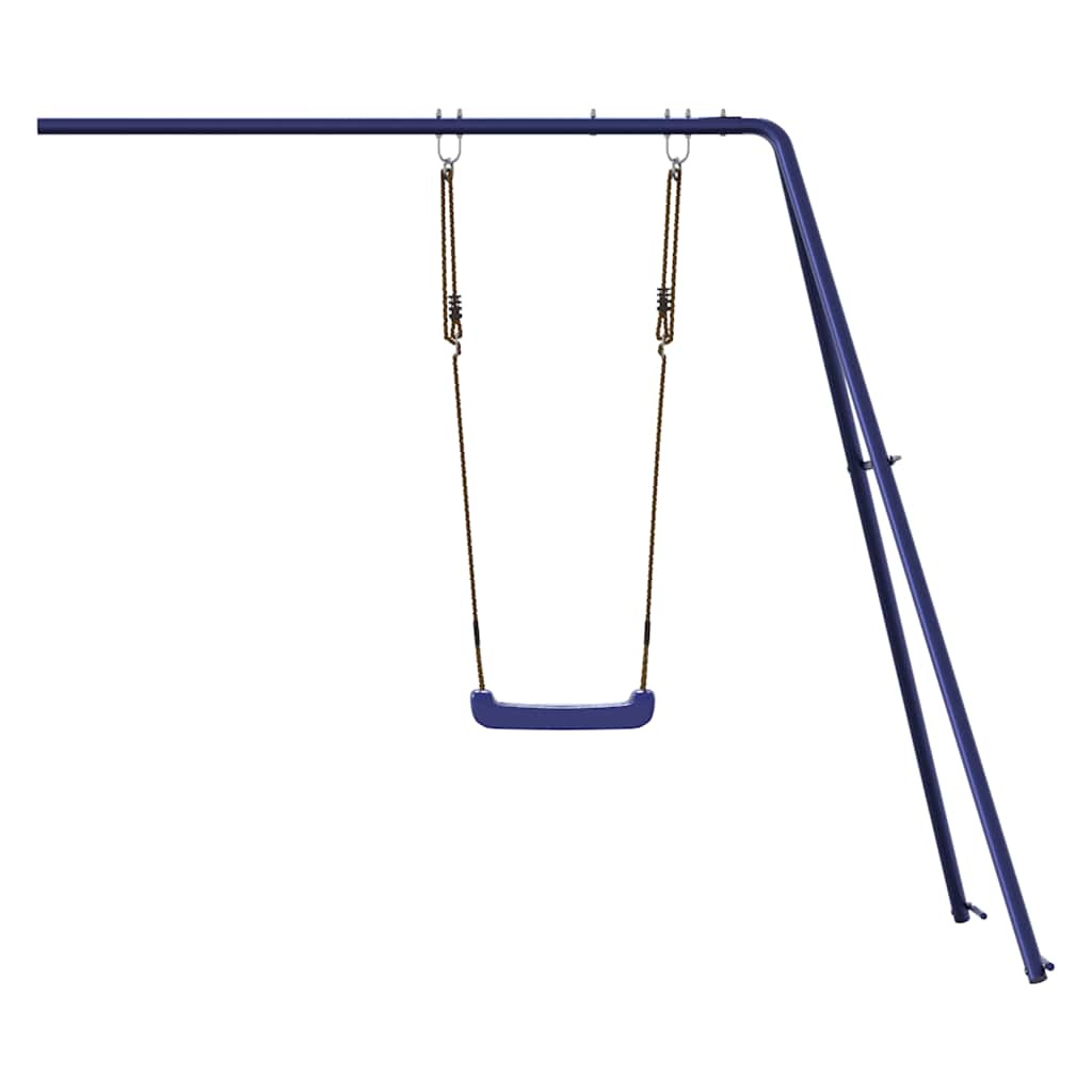 Slide and Swing for Playhouse Blue Polypropylene