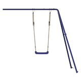 Slide and Swing for Playhouse Blue Polypropylene