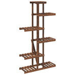 Flower Stand 75x25x140.5 cm Solid Wood Fir