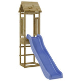 Outdoor Playset Impregnated Wood Pine - Front View