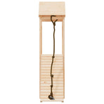 Playhouse With Climbing Wall Solid Wood Pine