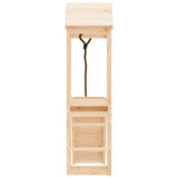 Playhouse With Climbing Wall Solid Wood Pine