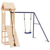 Outdoor Playset Solid Wood Pine - Front View