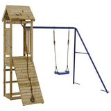 Outdoor Playset Impregnated Wood Pine - Front View