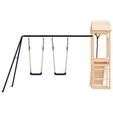 Outdoor Playset Solid Wood Pine - Close-Up Angle