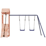 Outdoor Playset Solid Wood Douglas - Top-Down View
