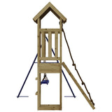 Outdoor Playset Impregnated Wood Pine - 45-Degree Angle