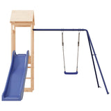 Outdoor Playset Solid Wood Pine - Top-Down View