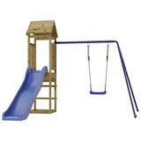 Outdoor Playset Impregnated Wood Pine - Side View
