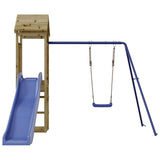 Outdoor Playset Impregnated Wood Pine - Top-Down View