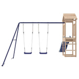 Outdoor Playset Solid Wood Pine - Close-Up Angle